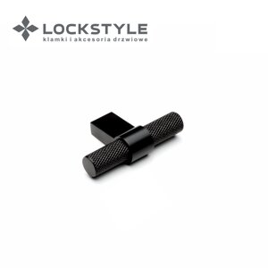 Ручка мебельная SYSTEM SY8774 0008 AL6-AL6 (черный матовый / черный матовый)