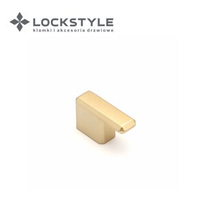 Крючок A7106 010 PC35 (матовое золото) серия CARLI в Смоленской области от компании "Локстайл-Россия"- стильная фурнитура для дверей и мебели