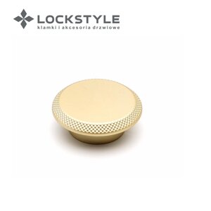 Ручка мебельная CEBI A4102 003 PC35 (матовое золото) серия NOLA в Смоленской области от компании "Локстайл-Россия"- стильная фурнитура для дверей и мебели