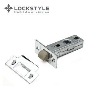 Механизм дверной врезной LOCKSTYLE 100PVC комплект с ответной планкой CP (хром)