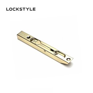 Ригель потайной LOCKSTYLE FB140 PB (золото) в Смоленской области от компании "Локстайл-Россия"- стильная фурнитура для дверей и мебели