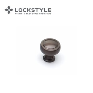 Ручка-кнопка мебельная SYSTEM SY1915 0032 цвет BBN (черный матовый никель) в Смоленской области от компании "Локстайл-Россия"- стильная фурнитура для дверей и мебели