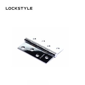 Петля дверная LOCKSTYLE 4 CP-F хром, универсальная (с шариковыми подшипниками)