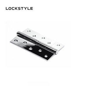 Петля дверная LOCKSTYLE  5 CP-L хром, левая  (с шариковыми подшипниками) в Смоленской области от компании "Локстайл-Россия"- стильная фурнитура для дверей и мебели