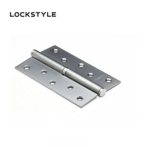 Петля дверная LOCKSTYLE 5 CBM-L матовый хром, левая (с шариковыми подшипниками) в Смоленской области от компании "Локстайл-Россия"- стильная фурнитура для дверей и мебели