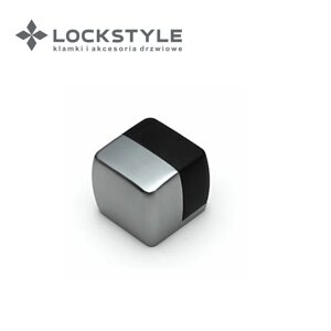 Дверной ограничитель SYSTEM DS1015 CBM матовый хром в Смоленской области от компании "Локстайл-Россия"- стильная фурнитура для дверей и мебели