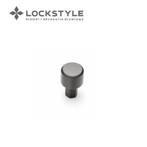 Ручка мебельная CEBI A4126 001 PC27 (антрацит) серия IRIS в Смоленской области от компании "Локстайл-Россия"- стильная фурнитура для дверей и мебели