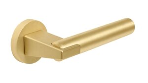 Ручки дверные CEBI DORA SMOOTH (гладкая) цвет MP35 матовое золото