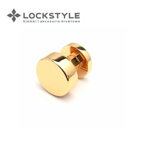 Ручка-кноб поворотная CEBI A5126 061 MP11 (глянцевое золото) серия IRIS в Смоленской области от компании "Локстайл-Россия"- стильная фурнитура для дверей и мебели
