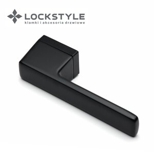 Ручки дверные LOCKSTYLE CORAL MPR цвет AL6 (черный матовый)