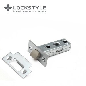 Механизм дверной врезной LOCKSTYLE 100PVC комплект с ответной планкой CBM (матовый хром) в Смоленской области от компании "Локстайл-Россия"- стильная фурнитура для дверей и мебели