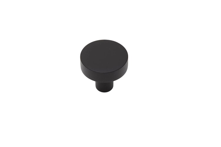 Ручка-кнопка мебельная SY1910 0026 AL6 черный матовый, арт. 070224180 SYSTEM ##от компании## ООО "Систем стайл" - ##фото## 1