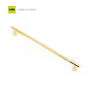 Ручка мебельная CEBI A1119 320 мм MP11 (глянцевое золото)