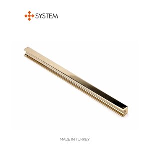 Ручка мебельная SYSTEM SY1700 0320 мм GL (глянцевое золото)