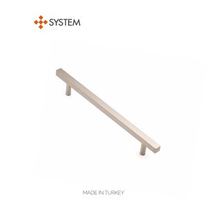 Ручка мебельная SYSTEM SY8807 0160 NB (никель)