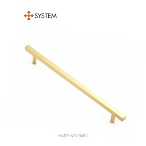 Ручка мебельная SYSTEM SY8807 0224 BB (матовое золото)