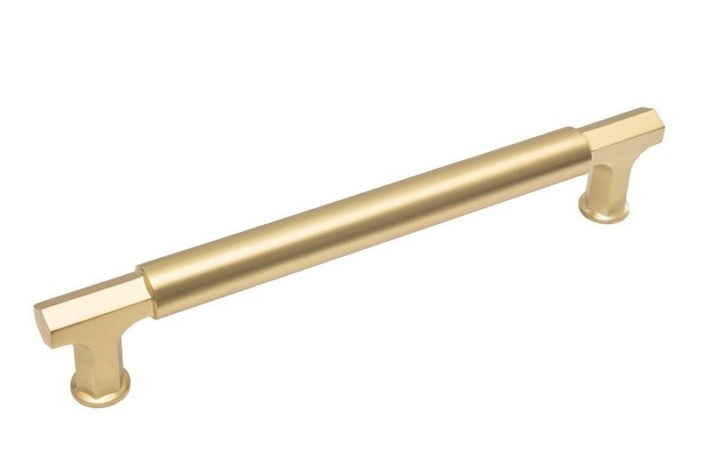 Ручка-скоба CEBI A5126 300 мм MP35 (матовое золото) серия IRIS от компании ООО "Систем стайл" - фото 1