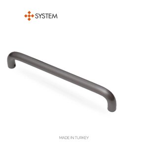 Ручка-скоба SYSTEM PH9505 224/238мм BBN (черный матовый никель)