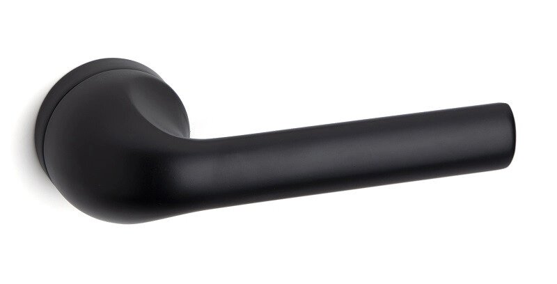 Ручки дверные SYSTEM ODIN AL6 черный матовый от компании Салон-магазин дверной фурнитуры "CEBIDESIGN" - фото 1