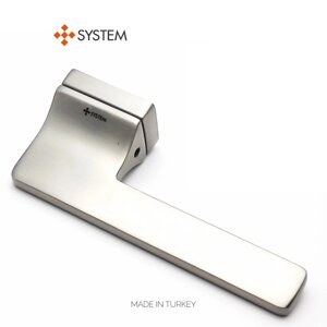 Ручки дверные system TOPAZ PR NBM (матовый никель)