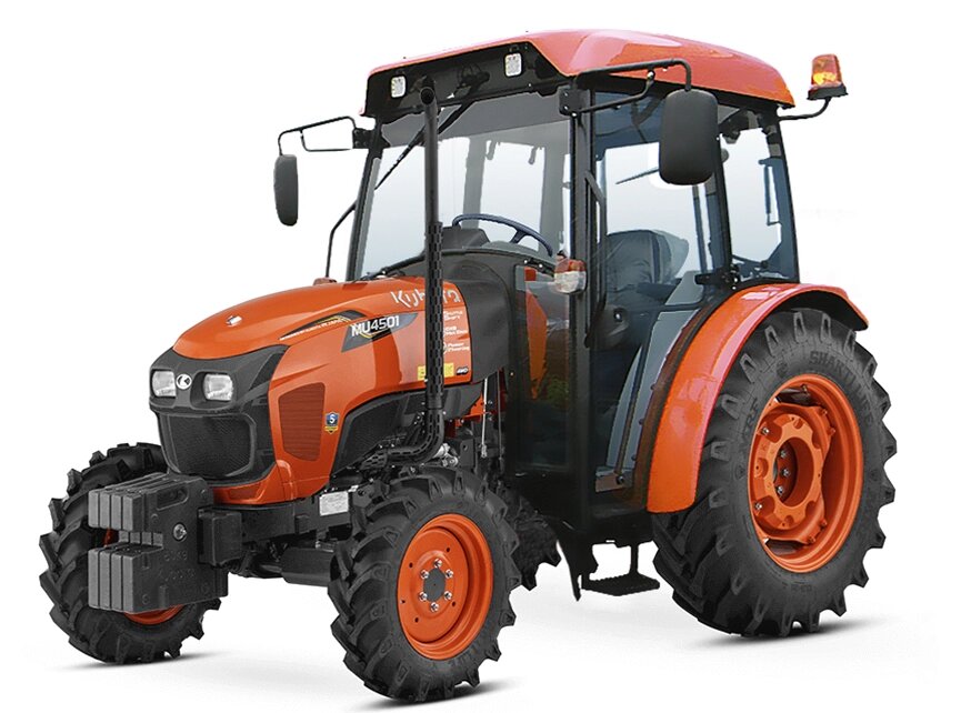 Минитрактор Kubota MU4501 4WD с кабиной от компании ПРОФТРАКТОР - Магазин тракторов и садовой техники - фото 1