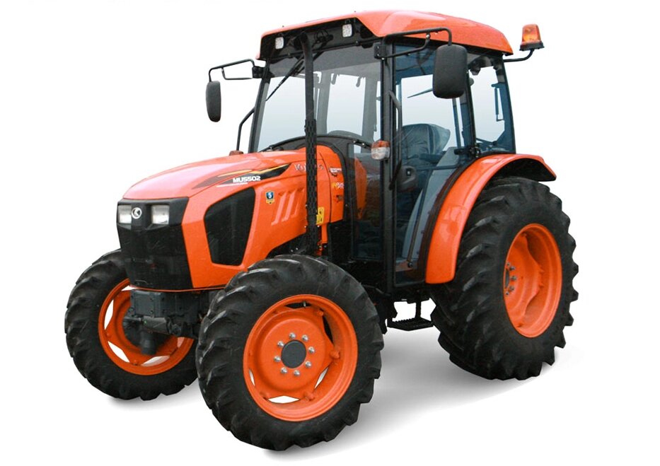 Минитрактор Kubota MU5502 4WD с кабиной от компании ПРОФТРАКТОР - Магазин тракторов и садовой техники - фото 1