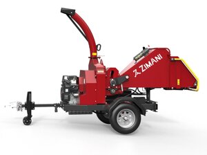 Измельчитель древесины ZimAni LS 150 D на колесном шасси