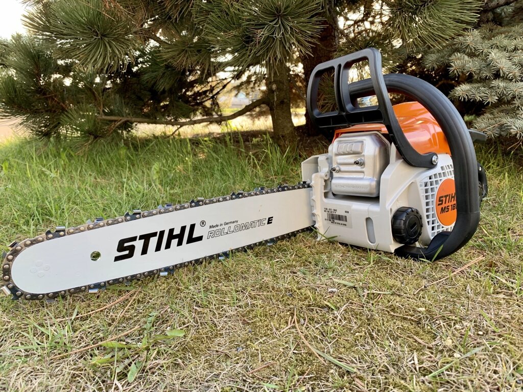 Пила бензиновая Stihl MS 180 16" от компании ПРОФТРАКТОР - Магазин тракторов и садовой техники - фото 1