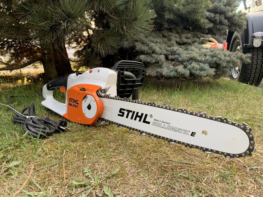 Пила электрическая Stihl MSE 210 С-BQ 14" от компании ПРОФТРАКТОР - Магазин тракторов и садовой техники - фото 1