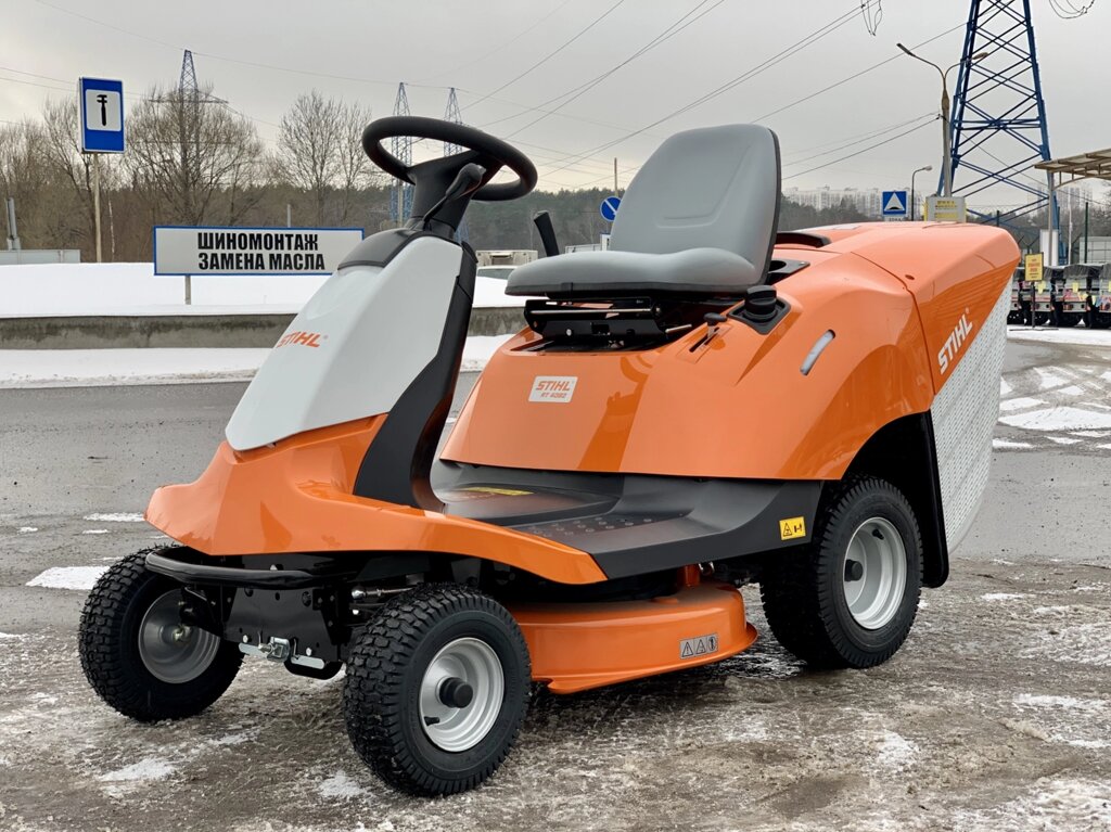 Райдер садовый Stihl RT 4082.1 от компании ПРОФТРАКТОР - Магазин тракторов и садовой техники - фото 1