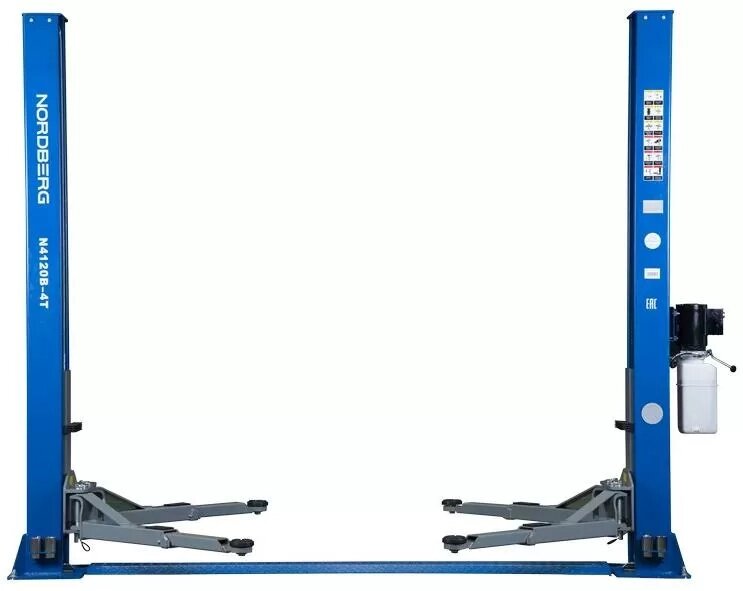 NORDBERG ПОДЪЕМНИК 2х стоечный электрогидравлич. 4т. N4120B-4T_220V от компании ООО "АНЕКСТА СЕРВИС" - фото 1