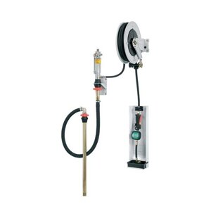 Комплект для раздачи масла из бочек настенный 180/220 кг. KraftWell KRW1742S