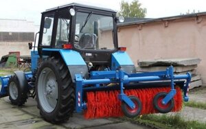 Коммунальная щетка МК454 на трактора Deutz Fahr 4.8/LOVOL-804/ZOOMLION Z16