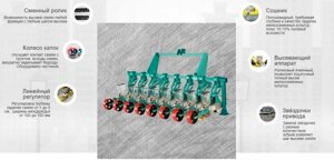 Сеялки овощные мелкосемянные тракторные