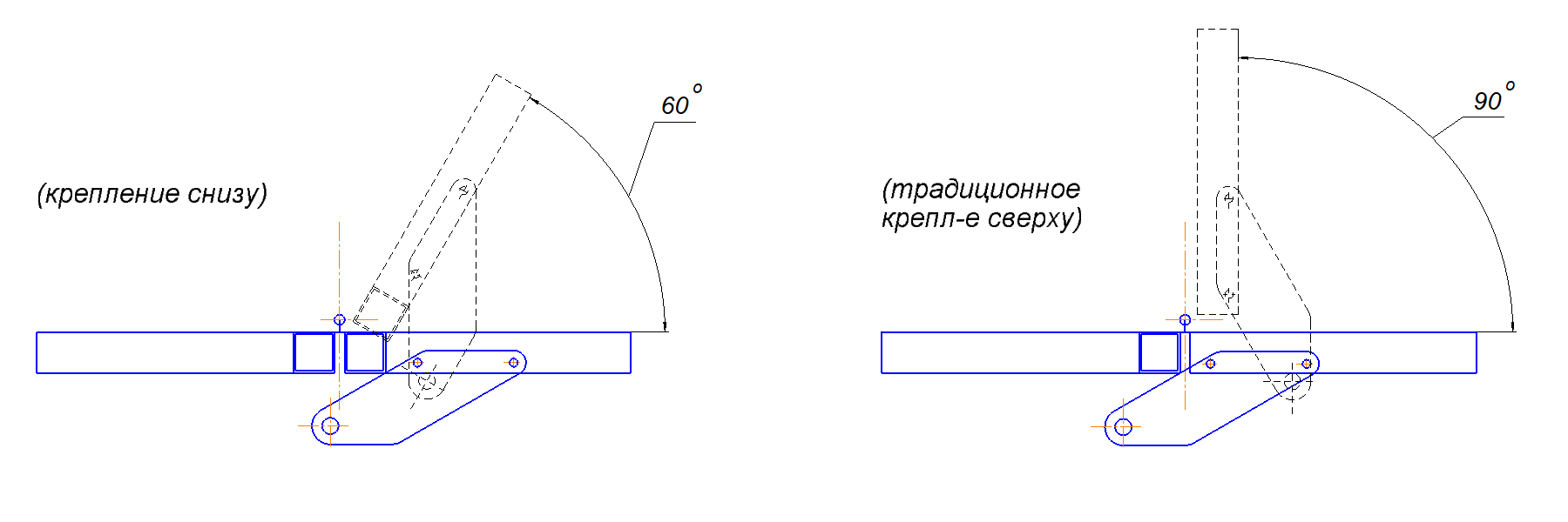 Монтаж термопривода ДВ (с доводчиком)