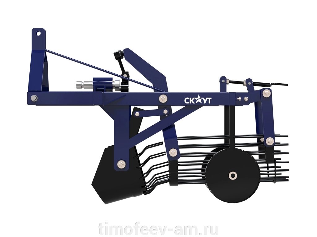 Картофелекопалка грохотная (копатель корнеплодов) СКАУТ PH-1 для трактора от компании ИП Тимофеев А.М. - фото 1