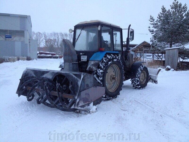 Снегоочиститель ФРС-2.6 задняя навеска от компании ИП Тимофеев А.М. - фото 1