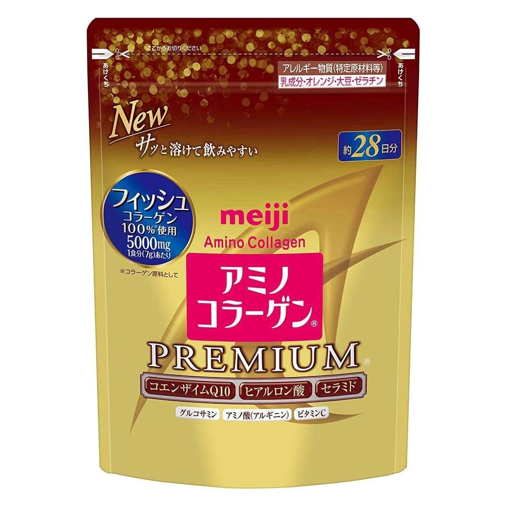 Амино-коллаген Премиум Meiji Premium, Япония 214 гр на 30 дн. от компании Ginza Street | Японские витамины и косметика - фото 1