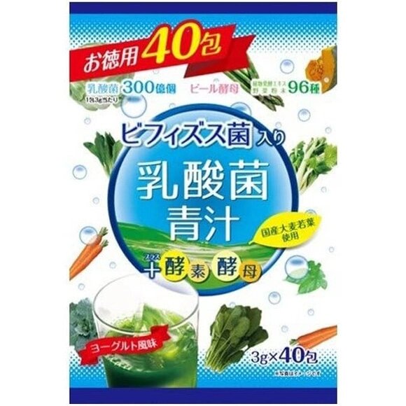 Аодзиру с молочнокислыми бифидобактериями YUWA, Япония 40 шт*3 гр от компании Ginza Street | Японские витамины и косметика - фото 1