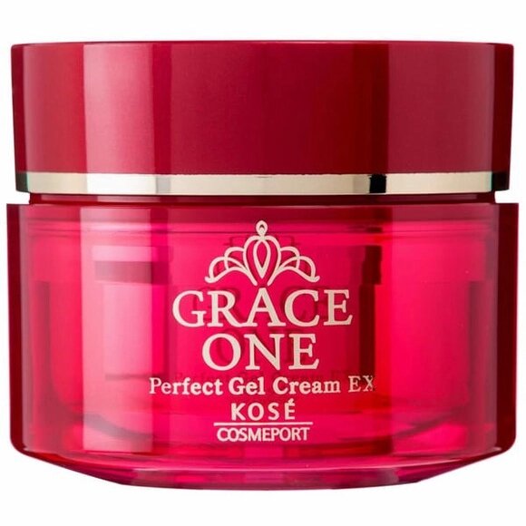 Гелевый крем-лифтинг Kose Cosmeport Grace One Perfect Gel Cream EX, 100 гр, Япония от компании Ginza Street | Японские витамины и косметика - фото 1