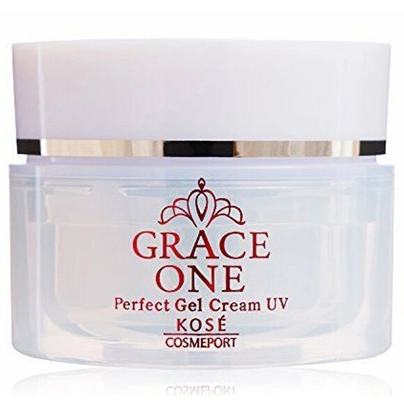 Гелевый крем-лифтинг KOSE Cosmeport Grace One Perfect Gel Cream UV, 100 гр, Япония от компании Ginza Street | Японские витамины и косметика - фото 1