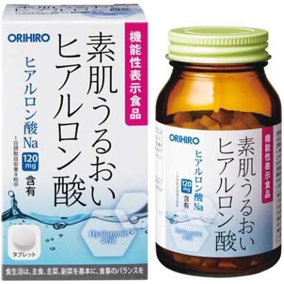 Гиалуроновая кислота ORIHIRO, Япония 240 шт на 30 дней от компании Ginza Street | Японские витамины и косметика - фото 1