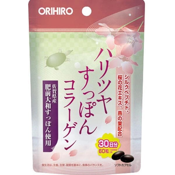 Коллаген черепашьего панциря ORIHIRO, Япония 60 шт на 30 дней от компании Ginza Street | Японские витамины и косметика - фото 1