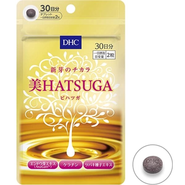 Комплекс для обновления кожи и волос DHC Hatsuga, Япония, 60 штук на 30 дней от компании Ginza Street | Японские витамины и косметика - фото 1