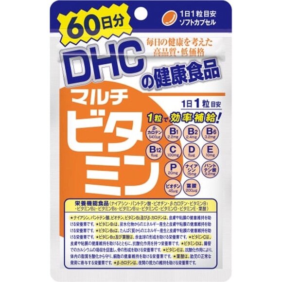 Комплекс мультивитаминов DHC - 60 шт на 60 дн, Япония от компании Ginza Street | Японские витамины и косметика - фото 1