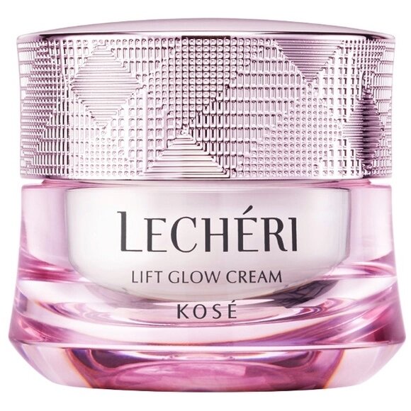 Крем-лифтинг для лица KOSE Lecheri Lift Glow Cream, 40 гр, Япония от компании Ginza Street | Японские витамины и косметика - фото 1