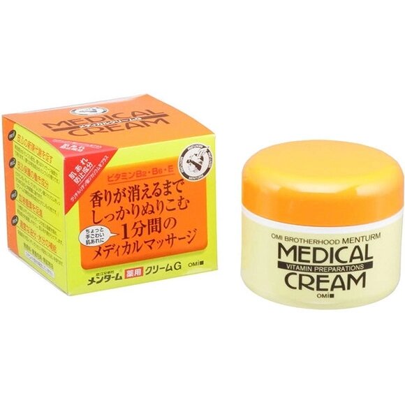 Медицинский универсальный крем для огрубевшей и сухой кожи ROHTO Menturm Medical cream, Япония 145 г от компании Ginza Street | Японские витамины и косметика - фото 1