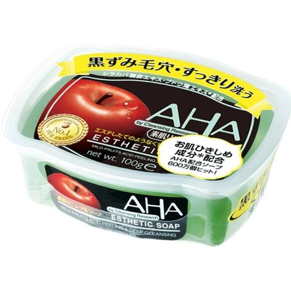 Мыло с эффектом пилинга BCL AHA Esthetic soap, Япония 100 гр от компании Ginza Street | Японские витамины и косметика - фото 1
