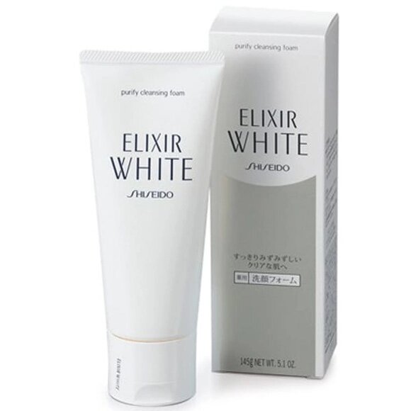 Очищающая пенка SHISEIDO Elixir White Cleansing foam Япония, 145 гр от компании Ginza Street | Японские витамины и косметика - фото 1