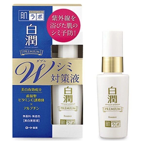 Отбеливающая сыворотка ROHTO Hada Labo Shirojyun Premium Essence Япония, 45 мл. от компании Ginza Street | Японские витамины и косметика - фото 1